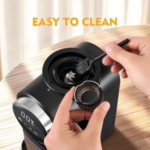 เครื่องบดเมล็ดกาแฟทรงกรวยปรับได้อัตโนมัติพร้อมการตั้งค่าการบดแม่นยำ30เม็ด - Product Image 6