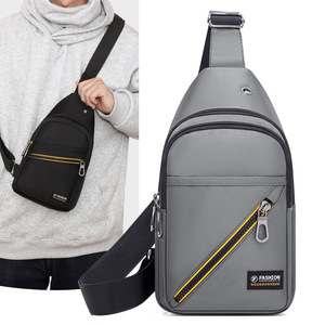Sac bandoulière tendance en Oxford avec petite poche zippée, sac messager pour homme, usage quotidien, toutes saisons, sac bandoulière - Product Image 6