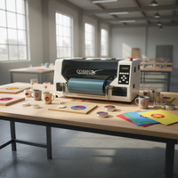 Printer UV DTF Fashion Outlook 60cm dengan Perangkat Roll untuk Berbagai Aplikasi dengan Xp600 HD3200U DX7