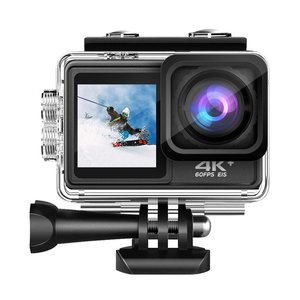 Impermeable táctil doble pantalla Wifi Full Hd 5K 30fps Selfie Video deporte acción Cámara casco motocicleta deporte Vlog Ausek Pro - Product Image 6