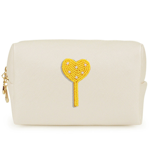 Bolsa de Cosméticos de Alta Calidad, Bolsas de Diseño Coloridas, Modernas, para Exteriores, con Diseño de Estrella de Mar y Helado, Bolsa de Cosméticos Suave para Compras - Product Image 2