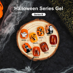 Esmalte <span class=keywords><strong>de</strong></span> Uñas en Gel <span class=keywords><strong>de</strong></span> la Serie Popular <span class=keywords><strong>de</strong></span> <span class=keywords><strong>Halloween</strong></span>, Colorido, Divertido, No Tóxico, <span class=keywords><strong>de</strong></span> Larga Duración, 15 ml, Esmalte <span class=keywords><strong>de</strong></span> Uñas UV - Product Image 3