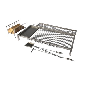 उच्च तापमान प्रतिरोधी स्टेनलेस चारकोल ब्रसेरो, फायरशोवेल और कोयला पुशर के साथ उच्च तापमान प्रतिरोधी - Product Image 4