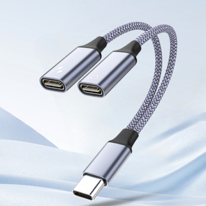 Cao Cấp Pd60w 2-Trong-1 USB C Để Loại C Tai Nghe Âm Thanh Adapter Phí Loại C Cho iPhone 15/16 Và Cho Samsung Cho Máy Tính Xách Tay Sử Dụng - Product Image 4