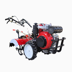 Micro-motoculteur à transmission intégrale et rotation arrière pour vergers, terres agricoles, serres et forêts, à entraînement direct, démarrage électrique et démarrage à une touche - Product Image 5
