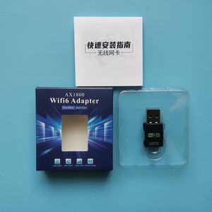 Mini adaptateur USB Wi-Fi sans fil AX1800 double bande 2,4 GHz/5,8 GHz pour ordinateur portable - Product Image 1