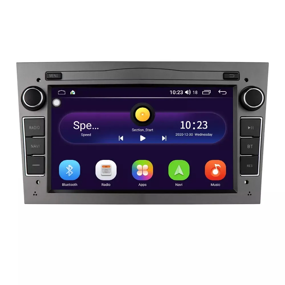 Rádio de carro multimídia, rádio automotivo com android 10, quad core, gps, estéreo, para opel corsa d combo, meriva zafira, signo vectra