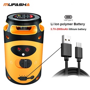 T52เลเซอร์ปรับระดับตัวเองอัตโนมัติ5เส้นพร้อมตัวยึดแม่เหล็กรูปตัว L - Product Image 3
