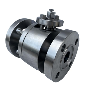 Áp Lực Cao Giả Mạo Thép A105/<span class=keywords><strong>F304</strong></span>/F316L/F11/F22/F51/F53 Đầy Đủ Cổng Nổi Mặt Bích Bóng Van - Product Image 2