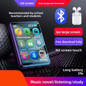 Lettore MP3/<span class=keywords><strong>MP4</strong></span> Multifunzione con Schermo Touch, Registratore Tascabile da 64GB per Musica e Lettura - Product Image 3