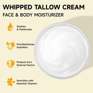 JMFREE, venta al por mayor, <span class=keywords><strong>crema</strong></span> orgánica de sebo sin perfume, loción <span class=keywords><strong>corporal</strong></span>, <span class=keywords><strong>crema</strong></span> <span class=keywords><strong>hidratante</strong></span> de <span class=keywords><strong>absorción</strong></span> <span class=keywords><strong>rápida</strong></span>, bálsamo de miel de ternera batida - Product Image 3