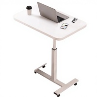 Bureau d'ordinateur portable de haute qualité, table de chevet pliable, table réglable, table multifonctionnelle pour la maison et le bureau