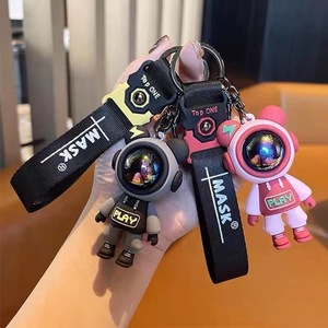 Portachiavi in Silicone a Forma di Orsacchiotto 3D Stile Vintage, Charm per Borsa Unisex Personalizzabile, <span class=keywords><strong>Mini</strong></span> Decorazione in Stile Europeo, Accessori per Auto - Product Image 1