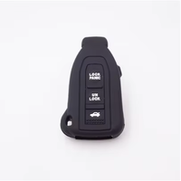 Housse de protection de clé en silicone pour voiture Lexus LS430 2002-2006, clé à distance intelligente Prox, clé OEM sans clé, télécommande à 3 boutons, style automobile