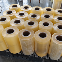 Rouleau Jumbo de 1000 m, 10 microns, 11 microns, film plastique alimentaire pour usage en cuisine, film alimentaire PVC, film alimentaire enroulable