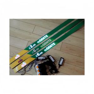 Tira Publicitaria <span class=keywords><strong>EL</strong></span> Ultrafina de Tamaño Personalizado y Alto Brillo, Marco Comercial para Estantes con Diseño Duradero y Forma Única - Product Image 4