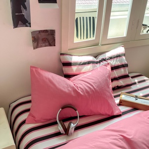 Nhà Máy Bán Hàng Trực Tiếp Vua Kích Thước Giá Rẻ Mềm Trải Giường Ga Trải Giường 100% Sợi Nhỏ Bộ Đồ Giường Đặt - Product Image 5