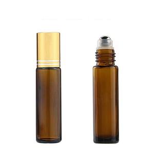 2ml 3ml 5ml 10ml Refillable Essential <b>Oil</b> <b>Roll</b> <b>on</b> Bottle With Steel Roller Ball and Plastic Black Lid - Product Image 2