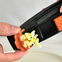 Hoge Kwaliteit Oem Aangepaste Verpakking Kleuren Keuken Knoflook Sap Gereedschap Dunschiller Knoflookpers Crusher