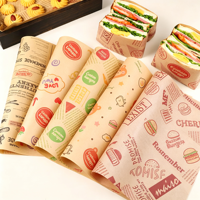 Kertas Roti Sandwich Hamburger Anti Minyak, Kertas Pembungkus Makanan, Kertas Parchment A4 A3, Harga Pabrik