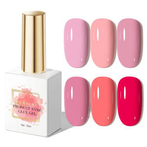 Ailanuo เซ็ตยาทาเล็บเจลยูวี LED แบบแช่โลโก้ได้6สีสั่งติดฉลากได้ตามต้องการ - Product Image 5