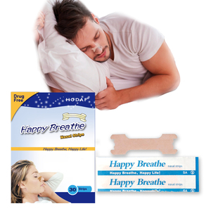 HODAF strisce <span class=keywords><strong>di</strong></span> respirazione nasale <span class=keywords><strong>di</strong></span> supporto naso esterno delicato per una respirazione notturna più libera, promuove un sonno più tranquillo o un Comfort - Product Image 3
