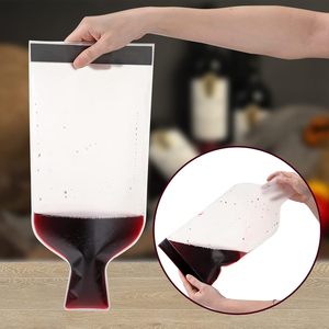 Manchon et protecteur de bouteille de vin en PVC réutilisable imprimé à l'écran, tendance du moment, pour les voyages - Product Image 2
