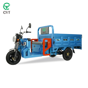 Triciclo Eléctrico para Adultos CYT, Gran Venta, con Caja de Descarga, Triciclo de Carga Resistente para Transporte en Almacenes - Product Image 6