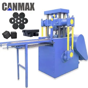 2024 High efficiency bamboo barbecue square hookah charcoal powder forming machine/Carbon sheet machine production line