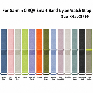สายรัดไนลอน Upro ขนาด 420 มม. สำหรับสายรัดข้อมือ Garmin Cirqa และสายนาฬิกาขนาด 280 มม. สายรัดข้อมือแบบสปอร์ตทอจากไนลอนระบายอากาศได้ - Product Image 4