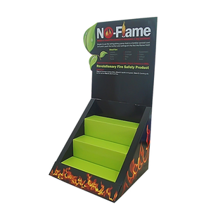 Biểu tượng tùy chỉnh cửa hàng Kệ sẵn sàng khay gấp hiển thị đứng các tông sóng carton Pop Up bán lẻ hiển thị truy cập đứng - Product Image 6