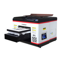 Imprimante UV à jet d'encre EraSmart A3 Mini, imprimante UV à plat de bureau, imprimante pour cartes, acrylique, bouteilles, coques de téléphone, impression cylindrique, imprimante TX800