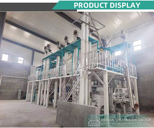 Usine complète <span class=keywords><strong>de</strong></span> mouture <span class=keywords><strong>de</strong></span> maïs avec nettoyeur, dégermeur, moulin à rouleaux, tamis et machine d'emballage - Product Image 5