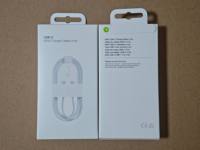 Kabel Data Pengisian Cepat USB-C untuk iPhone 15 16 17, Tipe-C Pipih 1M 60W, Bahan Nilon Kepang, Harga Terjangkau, Dilengkapi Kemasan Kotak