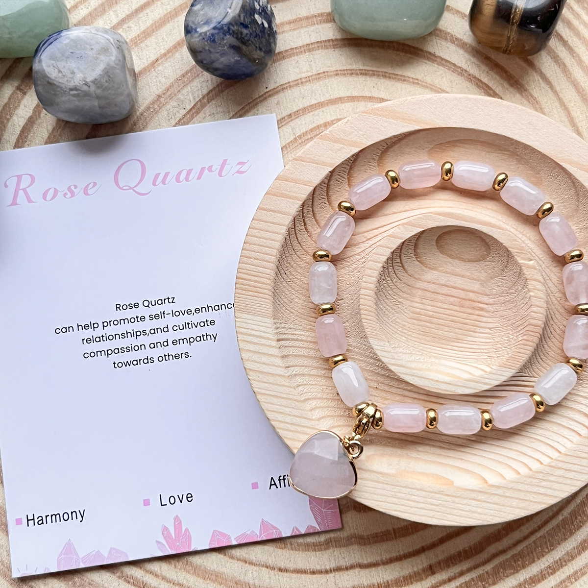 Rose Quartz-Pink