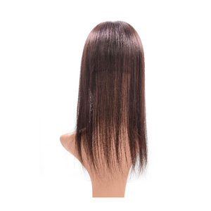 Peluca de cabello humano Cosmo en Korea Premium (10x10)-14 pulgadas, peluca de cabello humano sedoso, suave al tacto, aspecto natural, para uso diario. - Product Image 5