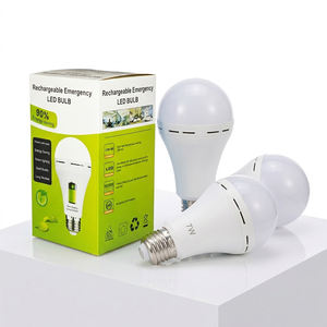 Bombilla LED Recargable de Emergencia A60 de 9W, Batería de Litio de 1200mAh, Material PBT+PP, para Hogar y Camping, SMD, Señalización de <span class=keywords><strong>Salida</strong></span> - Product Image 2