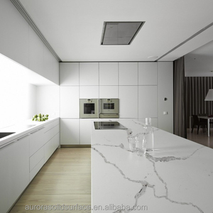 Calcatta Calacatta Trắng Dolomite Thạch Anh Tấm Đá Thạch Anh Nhà Bếp <span class=keywords><strong>Countertops</strong></span> Chuyên Nghiệp Đá Nhân Tạo Thạch Anh Phiến - Product Image 2