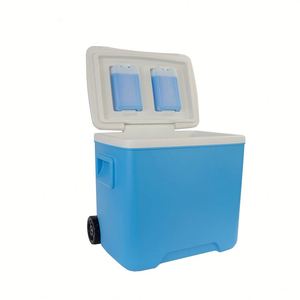 Nevera Portátil Moderna de 30L con Ruedas e Impermeable, con Asa para Almacenamiento de Alimentos y Latas para Camping - Product Image 3