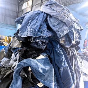 Pantaloni in Denim di Seconda Mano di Alta Qualità per Uomo e Donna, <span class=keywords><strong>Abbigliamento</strong></span> Estivo Economico per Adulti - Product Image 2
