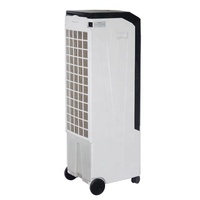 Panneau de commande tactile à LED en plastique durable Portable Réservoir d'eau électrique 20L Ventilateur refroidisseur d'air évaporatif en nid d'abeille