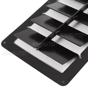 A Pair Car <b>Vented</b> Heat Extractor Functional Hood Louvers Scoop for Chevrolet Camaro Z28 IROC-Z IROC 1985-1990 - Product Image 4