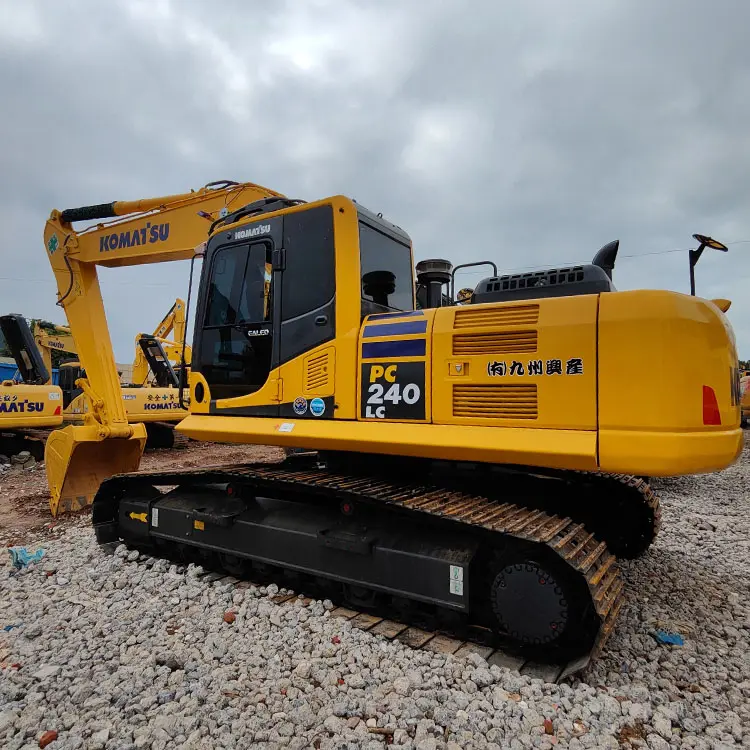 Máquina de minería grande Excavadoras usadas Excavadora japonesa Komatsu PC240 Excavadora de orugas de construcción de buena calidad