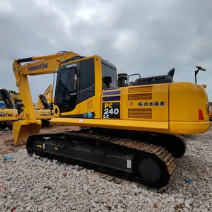 Grande Máquina De Mineração Escavadeiras Usadas Escavadeira Komatsu Japonesa PC240 Boa Qualidade Construção Crawler Digger