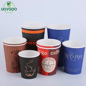 Wholesale Hot Sale Single Wall Paper Cup Custom Paper Coffee Cups Disposable Paper Coffee Cup