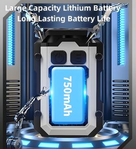 ไฟฉายพวงกุญแจแบบชาร์จ USB-C ความสว่างสูง 800 ลูเมน พกพาสะดวก แม่เหล็กติดได้ 8 โหมด กันน้ำ ขนาดเล็ก กำลังสูง มินิ EDC - Product Image 6