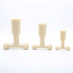 GRS destek toptan evcil hayvan ürünleri naylon köpek T kemik şekli diş temiz sopa Chew oyuncak interaktif diş fırçası çiğneme oyuncağı - Product Image 4