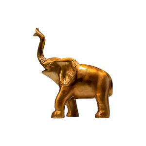 Copper Art Workshop Auspicious Copper <b>Elephant</b> Feng Shui Ornament Living Room Decor Chinese Style Home Decoration - Product Image 1