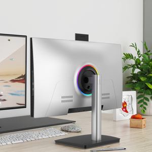 Oem سطح المكتب 24 27 بوصة I3 I5 I7 Aio الكمبيوتر الألعاب الأعمال الكمبيوتر Barebone الكل في واحد أحادي الكتلة مع الكاميرا المنبثقة المخفية دي في دي Rw - Product Image 1