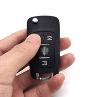 Clé de voiture de vente chaude télécommande clé pliante à 4 boutons avec code fixe commercialisée en Colombie pour Chevrolet